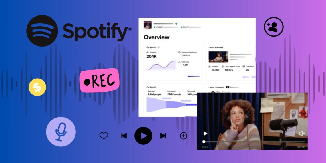 Spotify’dan Podcast İçerik Üreticilerine Büyük Destek: Video Podcast’ler ile Gelir Elde Etme ve Keşfedilme Fırsatları!