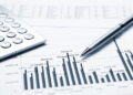 HD wallpaper financial charts financial report bookkeeping concepts calculator bookkeeping finance concepts business marketing report