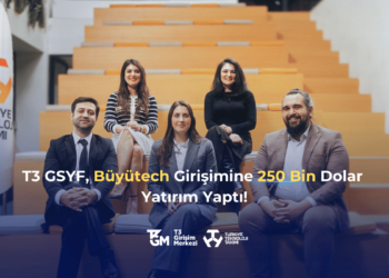 T3 GSYF, Büyütech Girişimine 250 Bin Dolar Yatırım Yaptı!
