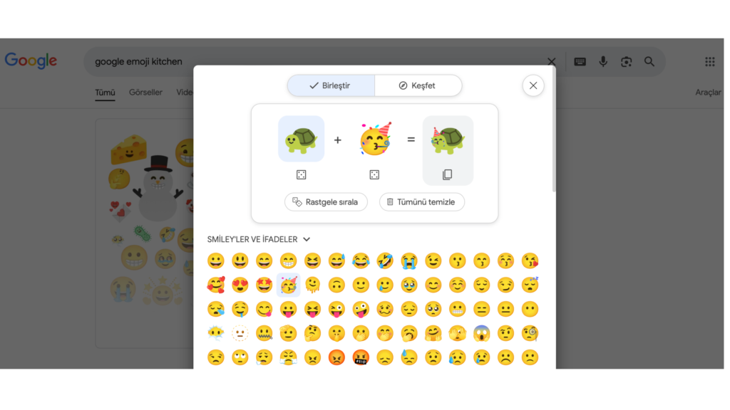 Google Emoji Kitchen
