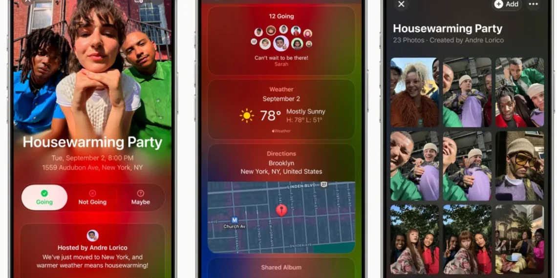 Apple, Yeni “Invites” Uygulamasıyla Davetleri Kolaylaştırıyor!