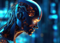pngtree futuristic ai concept with a 3d rendered cyborg or robot featuring picture image 6937771