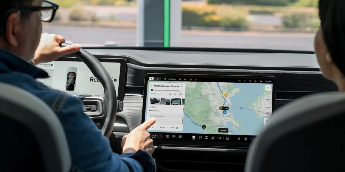 Rivian ve Google Ortaklığıyla Elektrikli Araçlara Özel Harita Deneyimi Geliyor