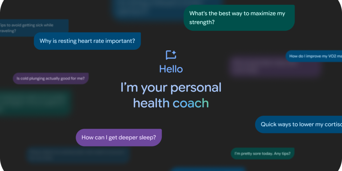 Google, Fitbit İçin Yapay Zeka Destekli Kişisel Sağlık ve Fitness Koçunu Tanıttı