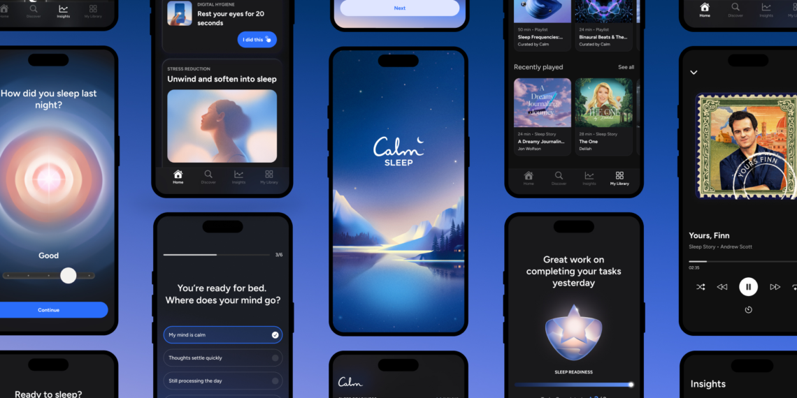 Geceleri Uyku Tutmayanlara Özel: Calm, Kişisel Uyku Koçu Uygulamasını iOS’ta Yayına Aldı