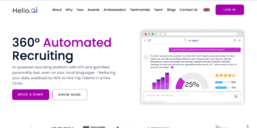 Helio AI, yüksek hacimli işe alım süreçleri için 1 milyon dolarlık Seed yatırım aldı