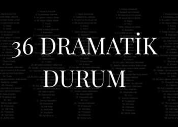 Tüm hikayeler Aynı Mı? 36 Dramatik Durum