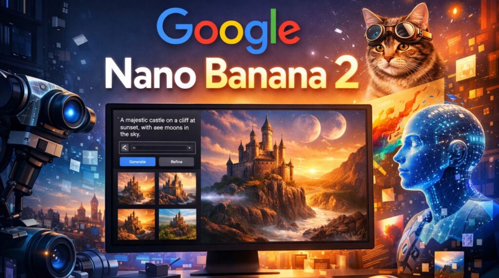 Google, Yeni Görsel Üretim Modeli Nano Banana 2’yi Tanıttı