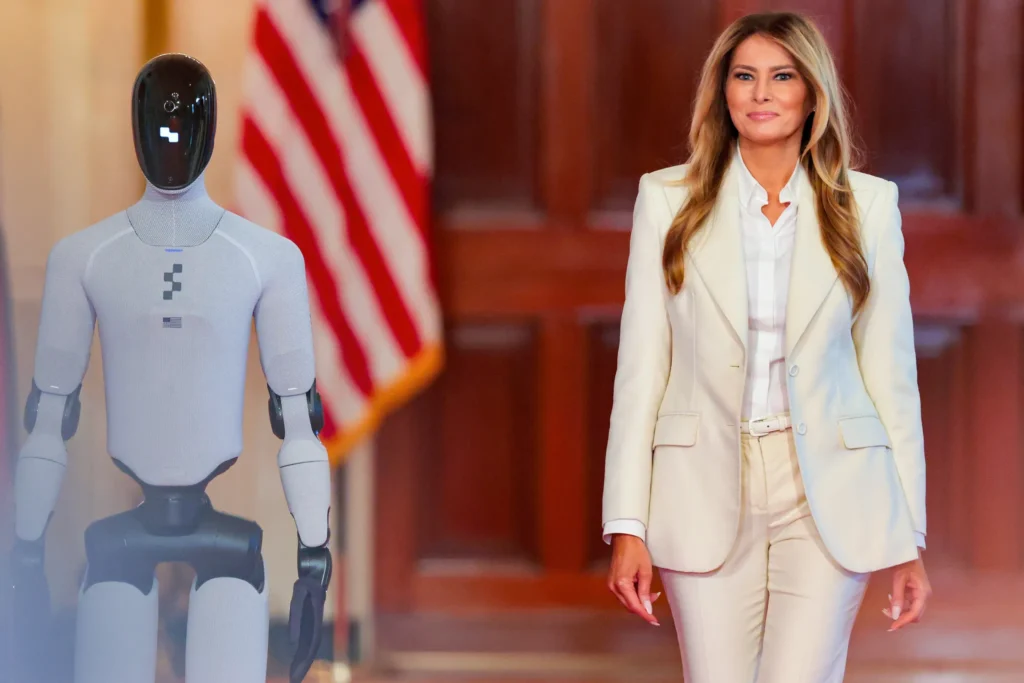 Melania Trump Robot Eğitmeni Gündeme Taşıdı