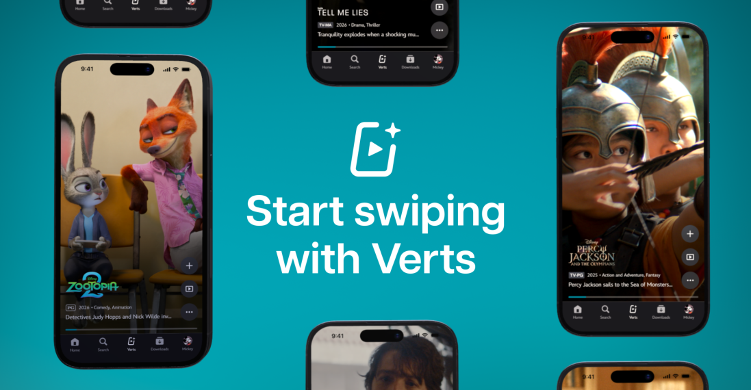 Disney+ TikTok Formatına Girdi: Kısa Video Akışı ‘Verts’ ABD’de Yayında