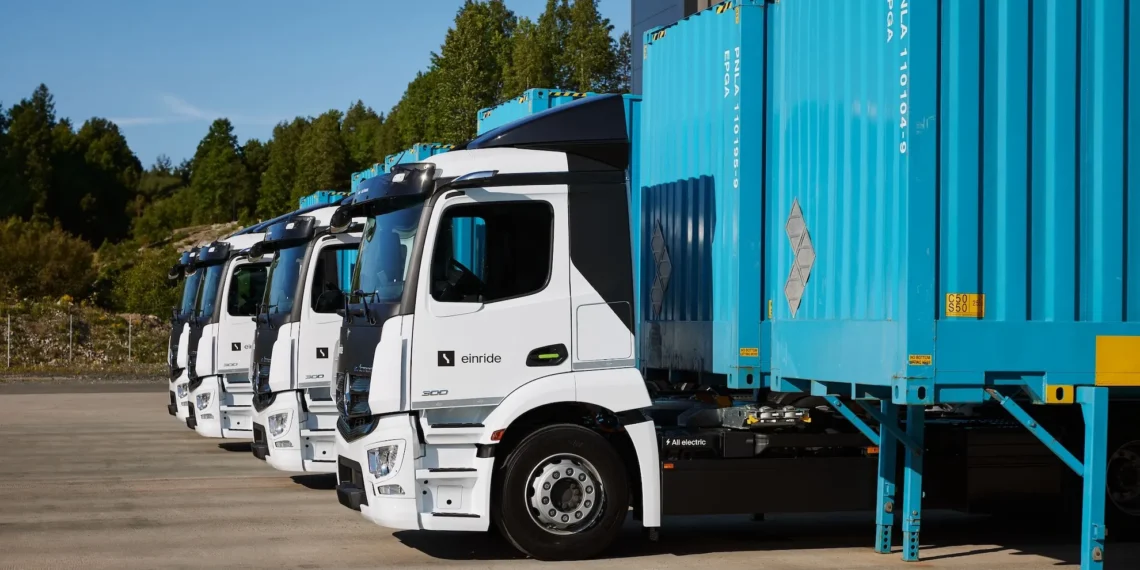 Amazon, Elektrikli Tır Filosu İçin İsveçli Einride ile Anlaştı