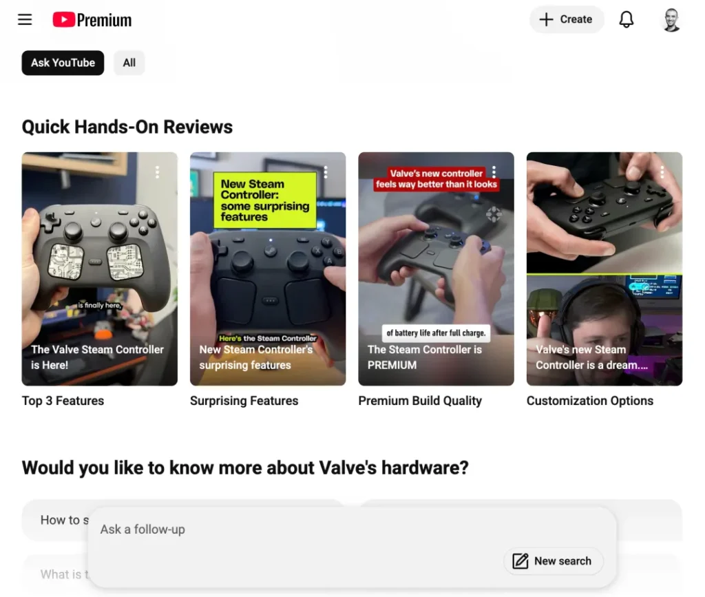 Google & Youtube AI Entegrasyonu