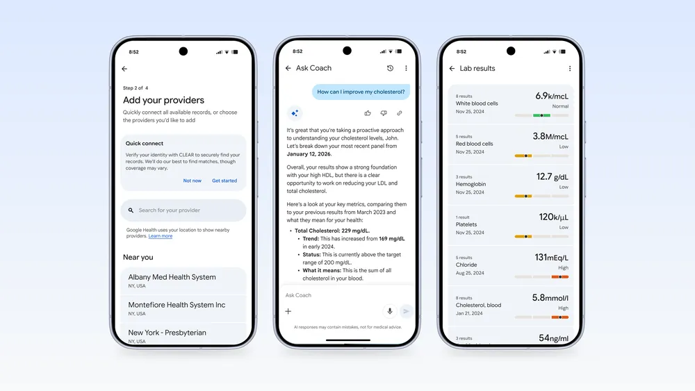 Google Health, AI Destekli Sağlık Koçunu 19 Mayıs’ta Kullanıma Sunuyor