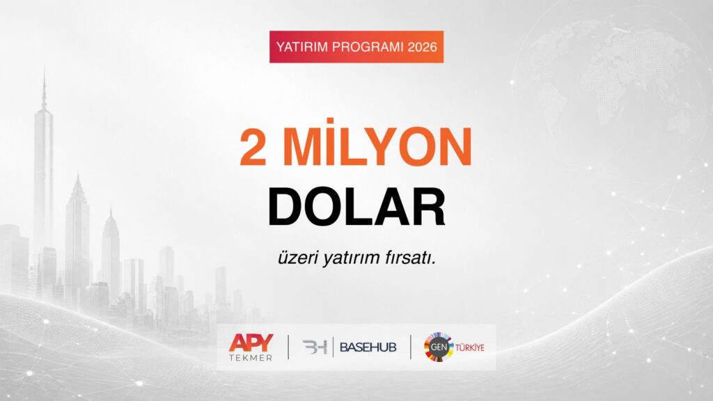 APY TEKMER Hub Yatırım Programı