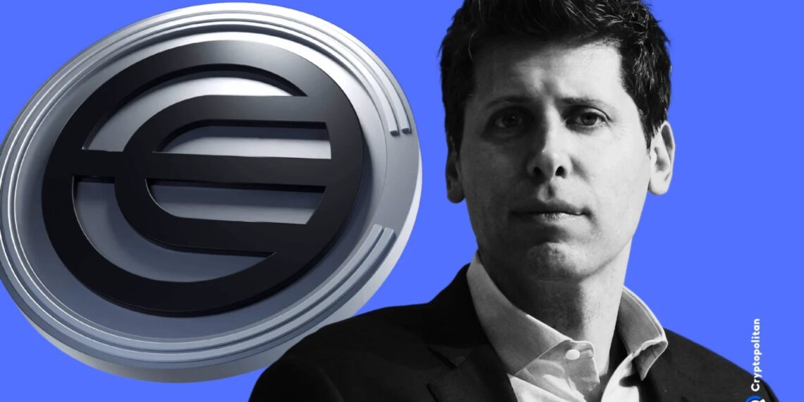 Sam Altman'ın Biyometrik Girişimi World, Kripto Satışıyla 52.5 Milyon Dolar Topladı Sam Altman’ın Biyometrik Girişimi World, Kripto Satışıyla 52.5 Milyon Dolar Topladı