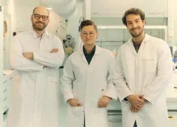 Syntetica from left to right Louis Monsigny Ash Ward and Marco Bertone