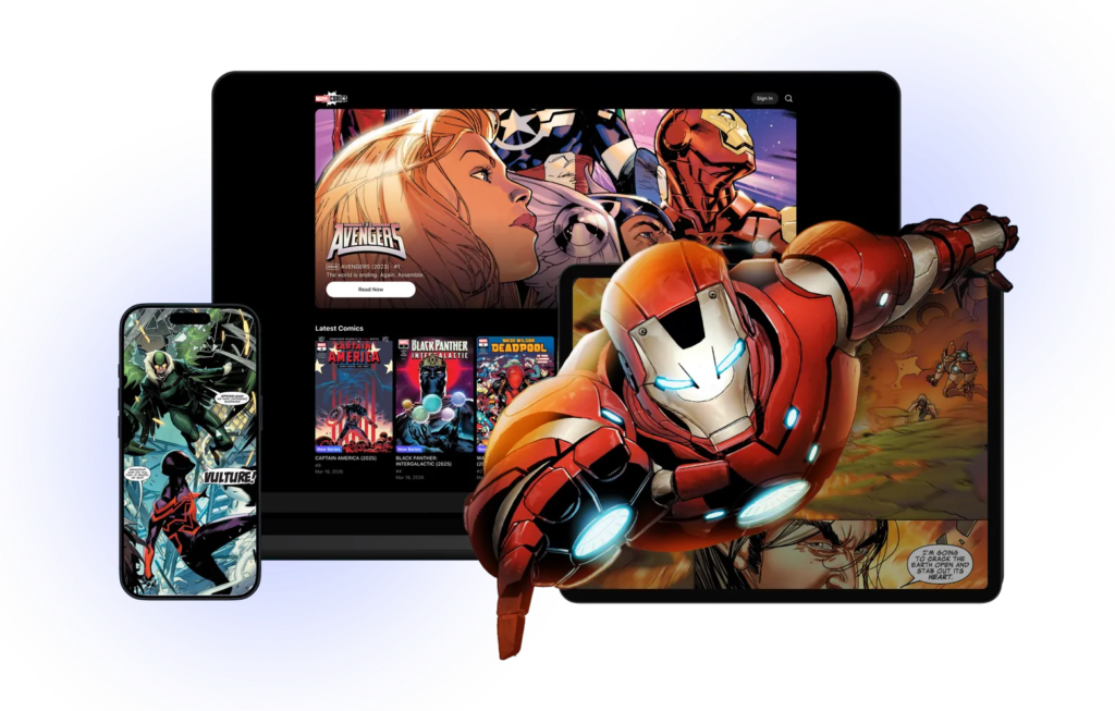 Marvel, Webtoon ile Geliştirdiği Yeni Dijital Çizgi Roman Uygulamasını Başlatıyor image